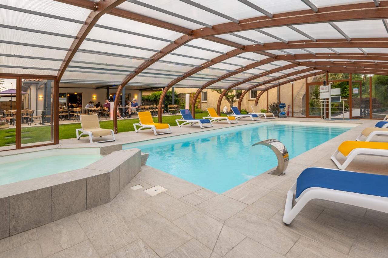 Logis Hotel Restaurant Le Clos Fleuri Кастельнодари Экстерьер фото