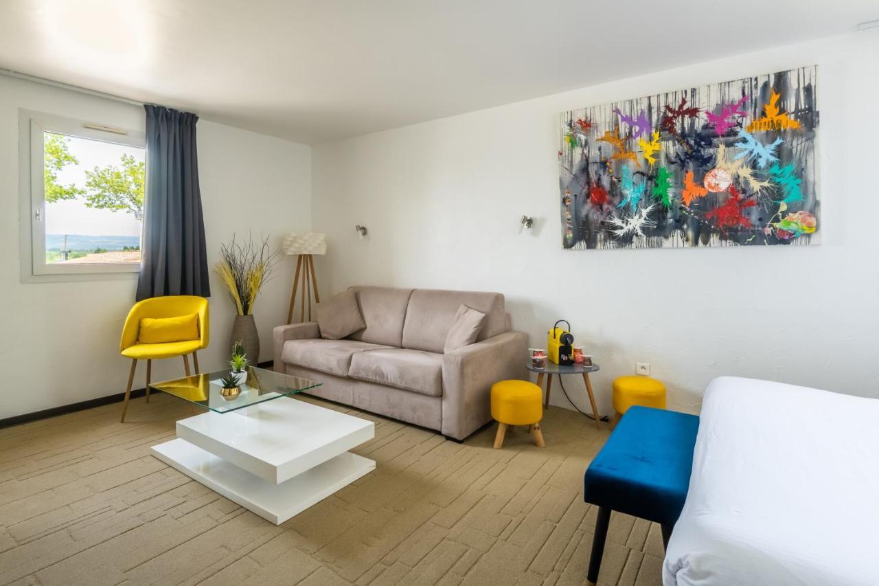 Logis Hotel Restaurant Le Clos Fleuri Кастельнодари Экстерьер фото